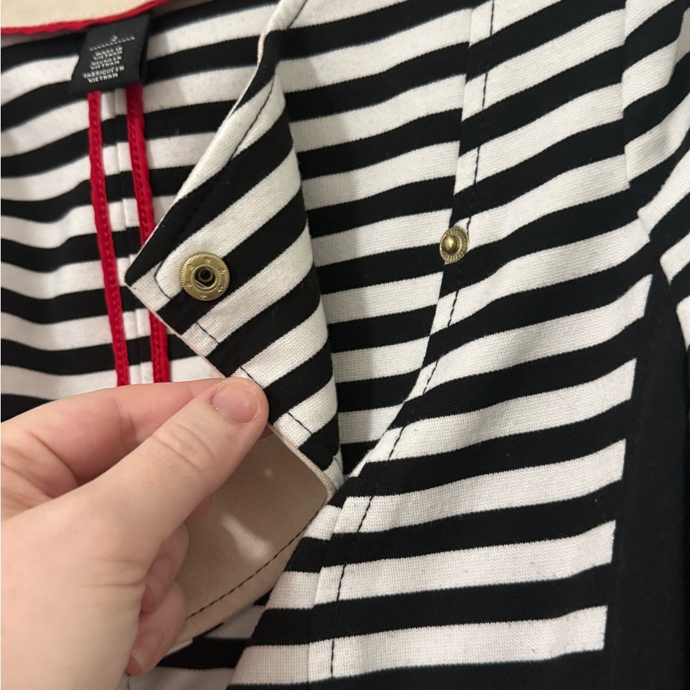 White House Black Market Striped Jacket Blazer - Picture 3 of 3